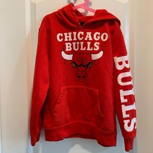 Chicago Bulls Pullover with Hoodie M(10 - 12)
